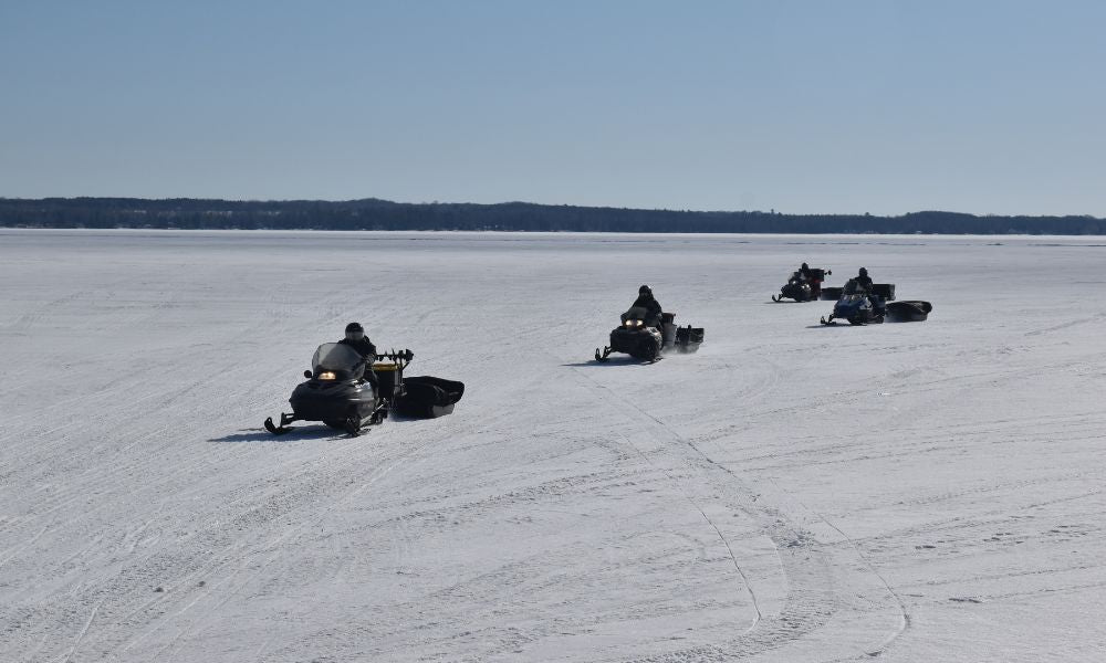 Staying Safe While Snowmobiling on Lakes and Ice