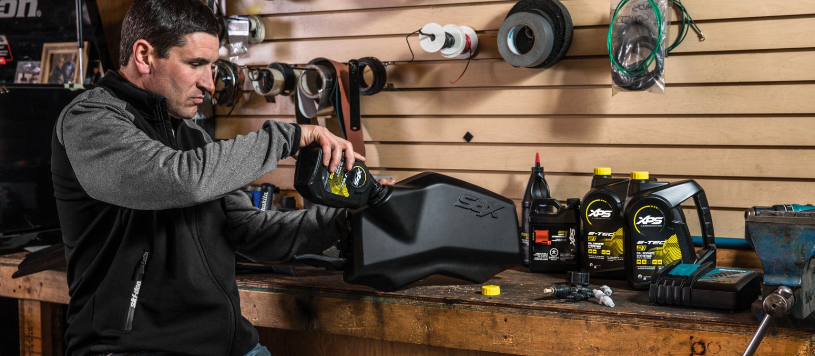 Ski-Doo Oil & Fuel Caddies