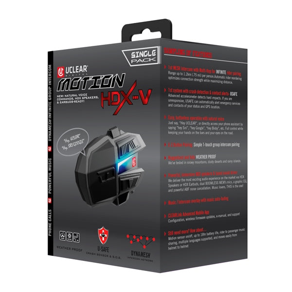 Système de communication U-Clear Motion HDX-V