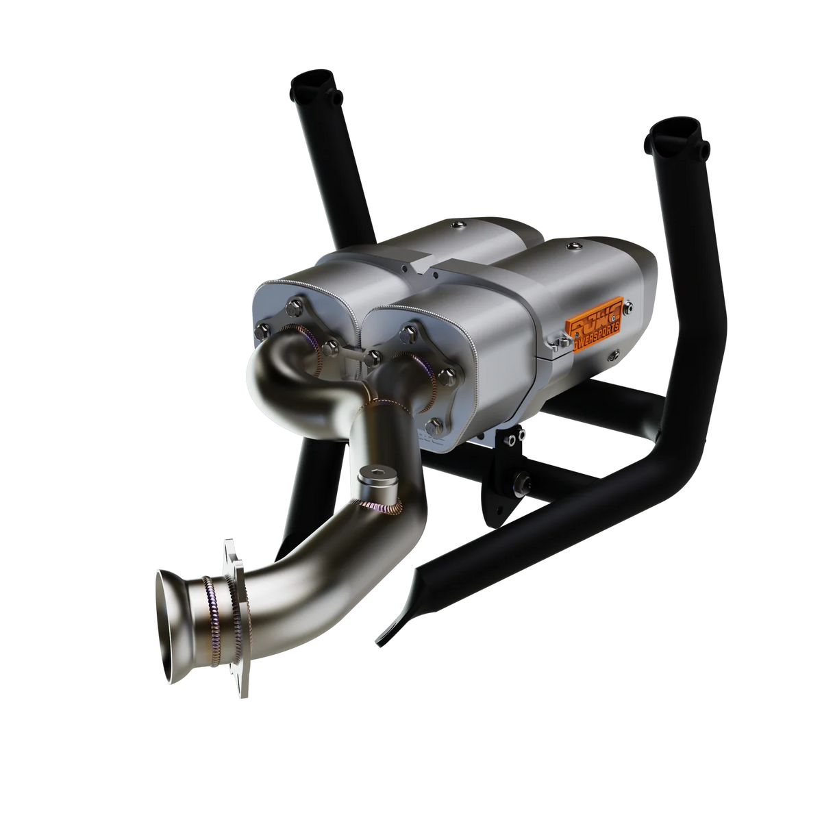 Échappement double RJWC avec pare-chocs | Can-Am Outlander 500-700