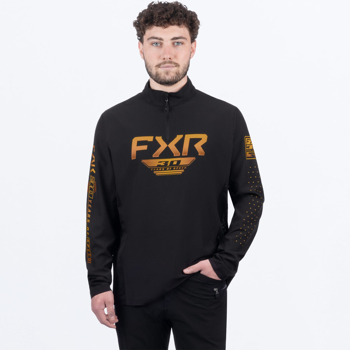 FXR 30 Years of Speed UPF 1/4 Zip Longsleeve Shirt