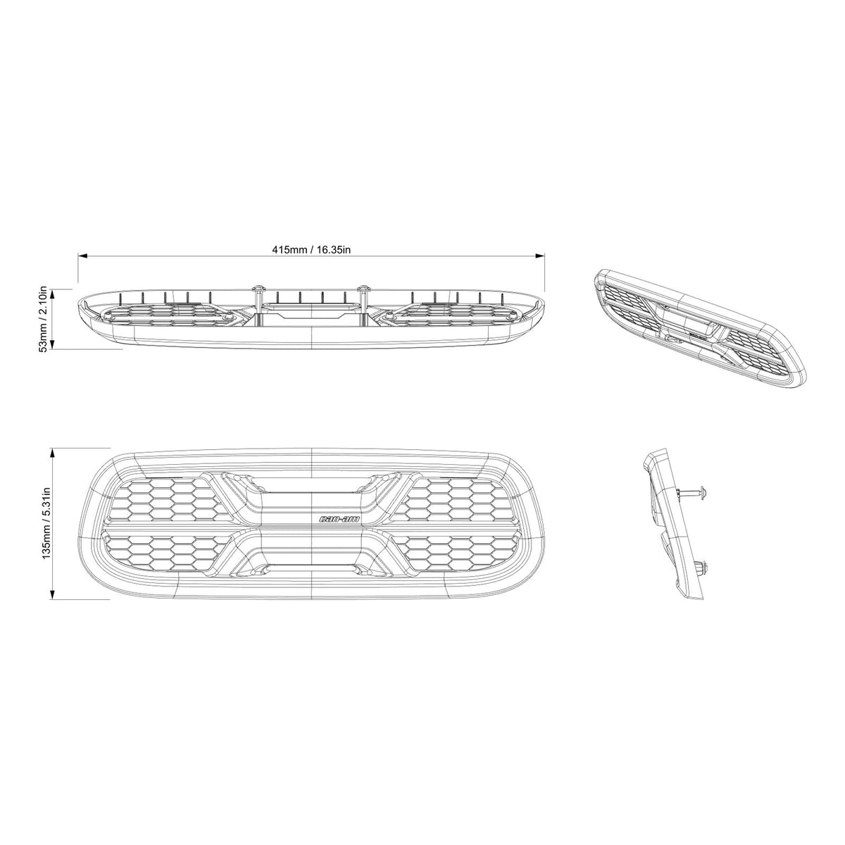 Can-Am Headlight Protector | Canyon