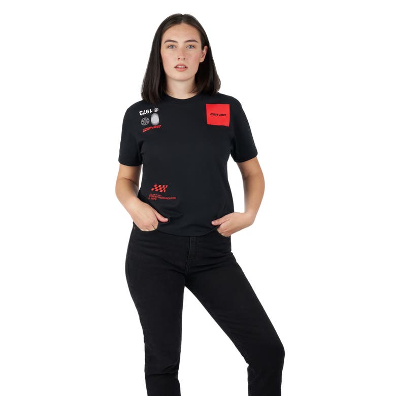 T-shirt de course pour femme Can-Am Boxy