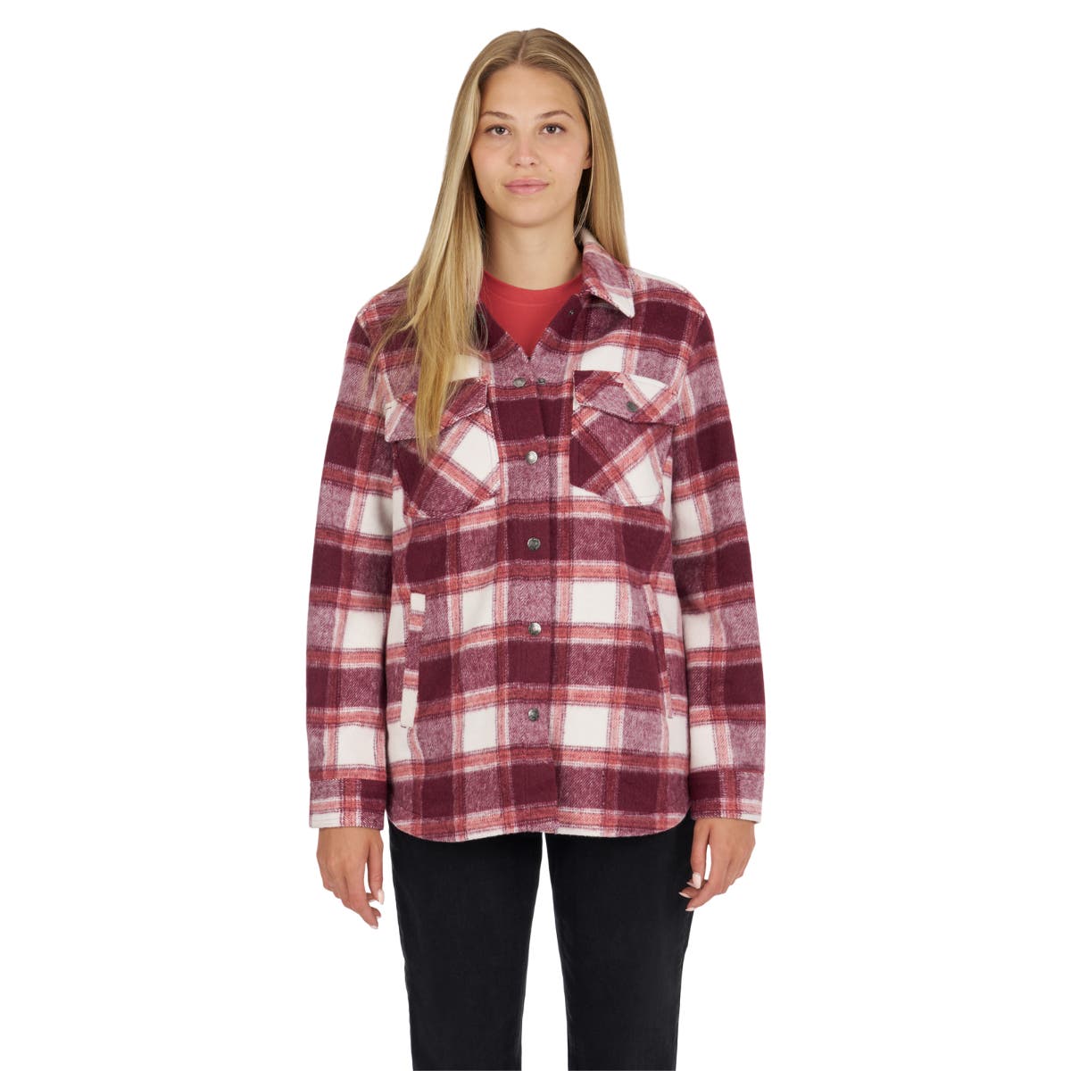 Ski-Doo Women's Plaid Flannel Shirt