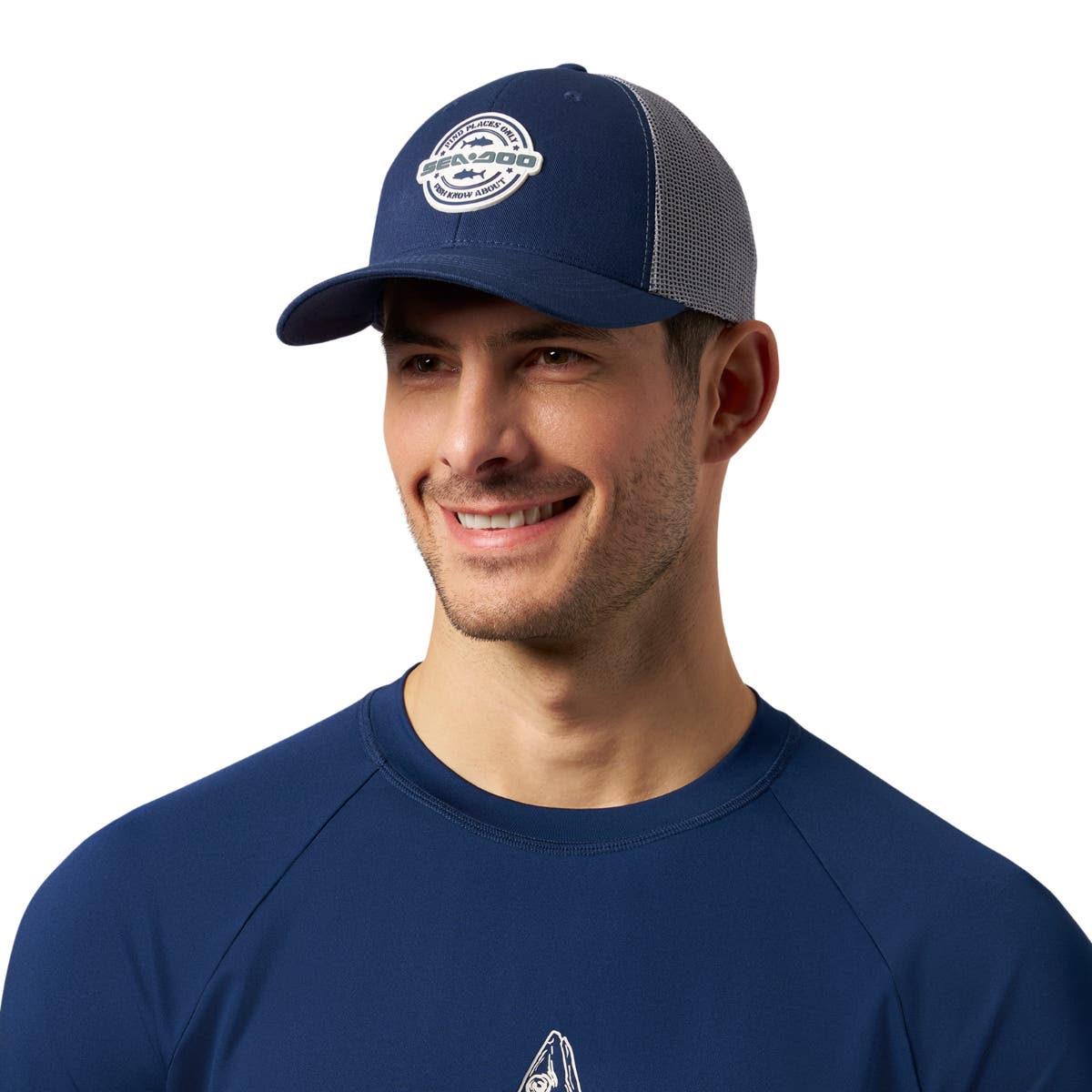 Sea-Doo Unisex Fishing Curved Mesh Cap