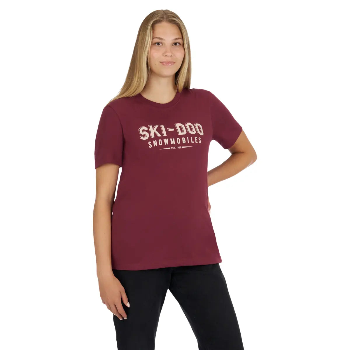 T-shirt vintage Ski-Doo pour femmes