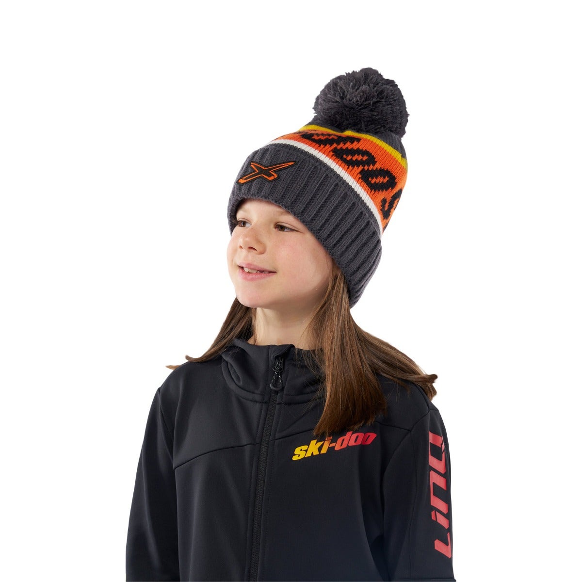 Ski-Doo Youth X-Team Pom-Pom Beanie