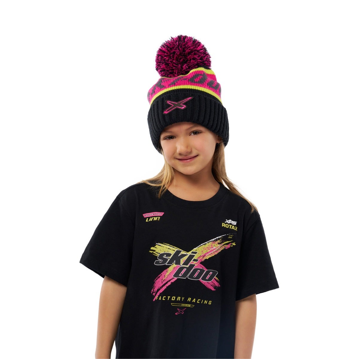 Ski-Doo Youth X-Team Pom-Pom Beanie