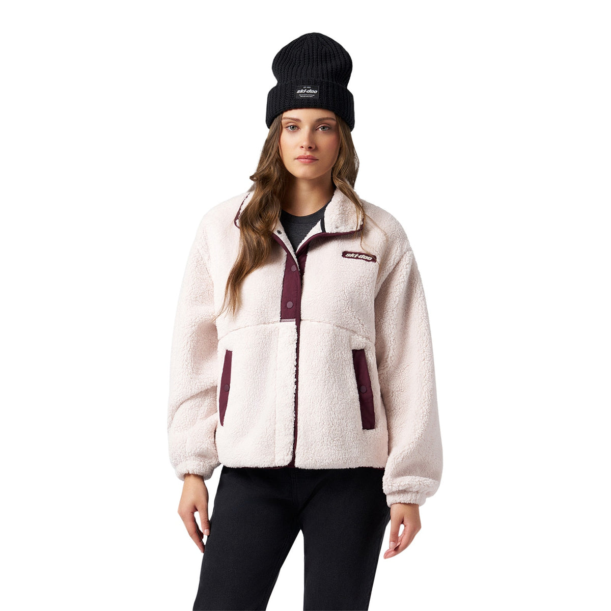 Ski-Doo Women's Après-Ski-Doo Sherpa Snap