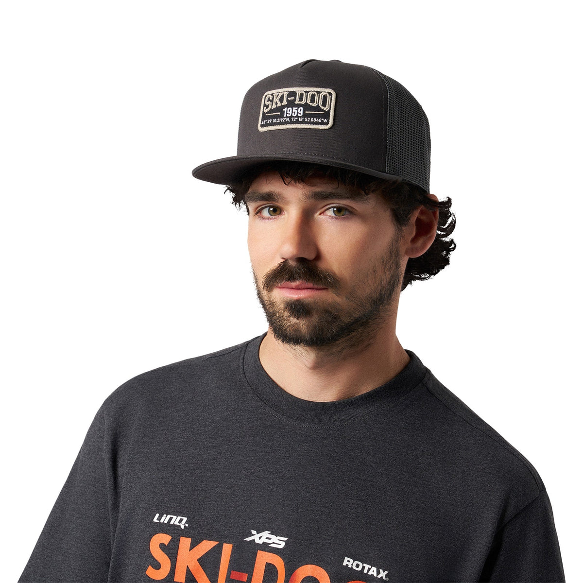 Ski-Doo Unisex Snowmobile Flat Cap