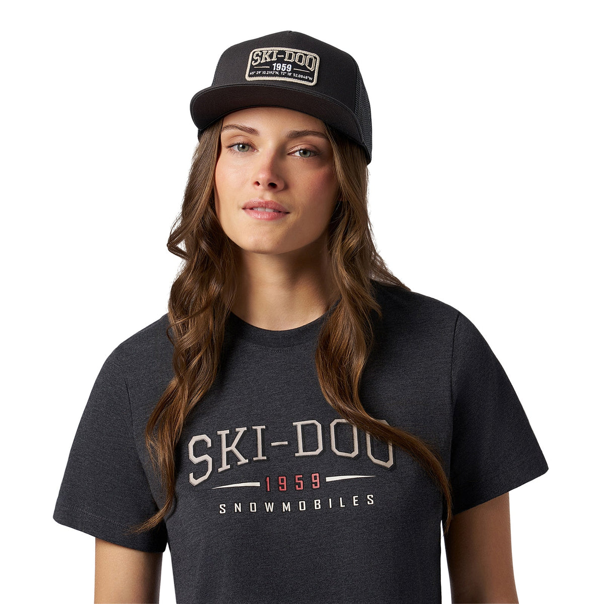 Ski-Doo Unisex Snowmobile Flat Cap