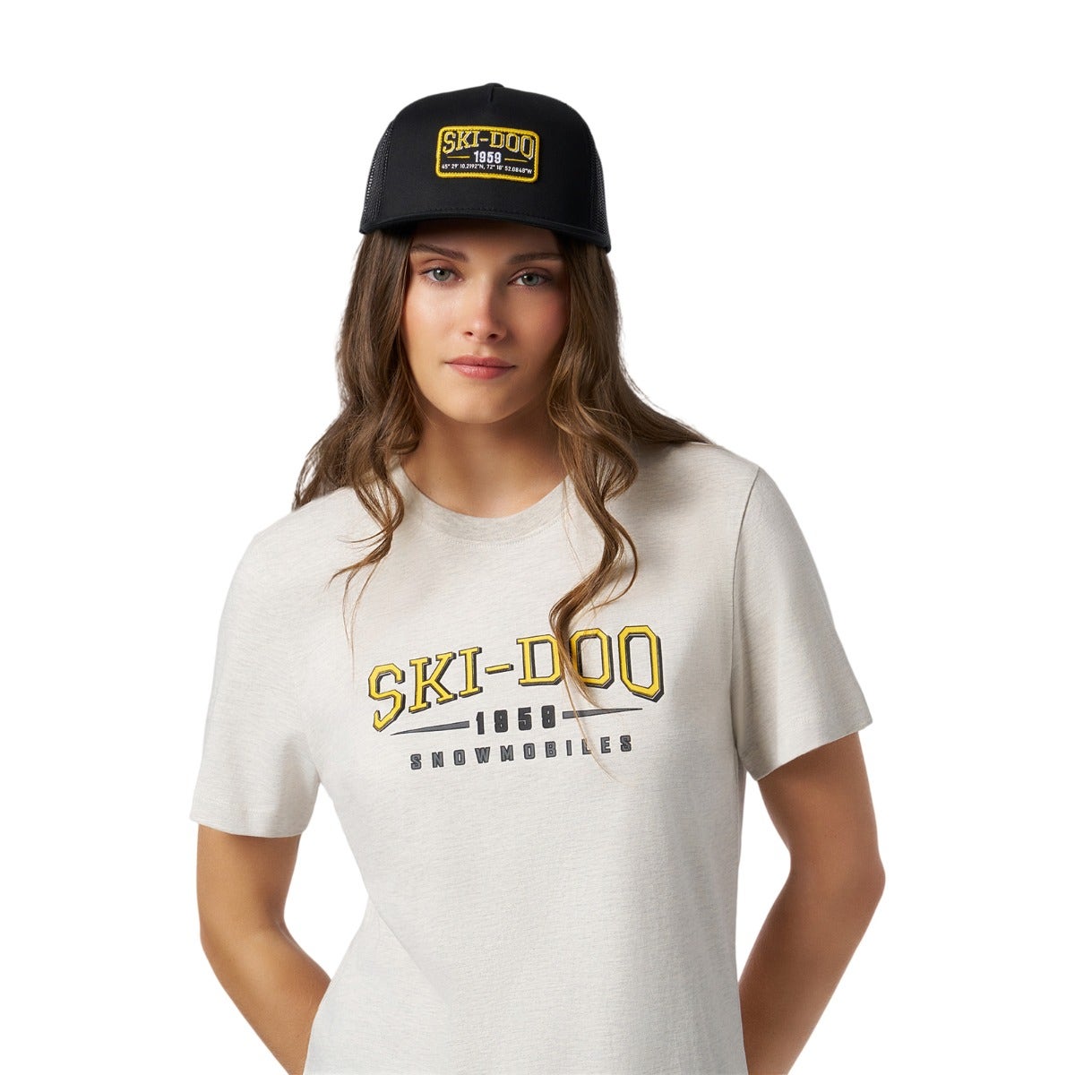Ski-Doo Unisex Snowmobile Flat Cap
