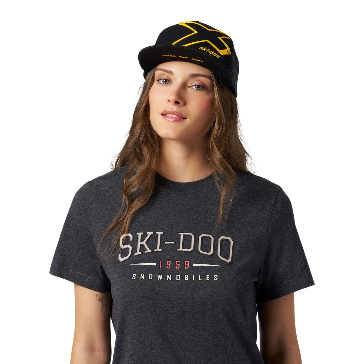 Ski-Doo Unisex X Flat Cap