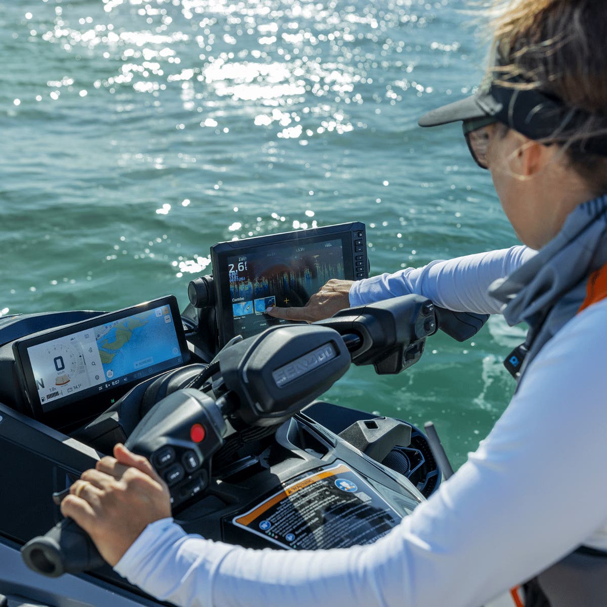 Sea-Doo Garmin ECHOMAP UHD2 9­'' sv GPS