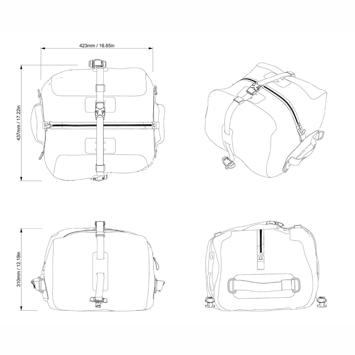 Sea-Doo LinQ Dry Bag | 30L