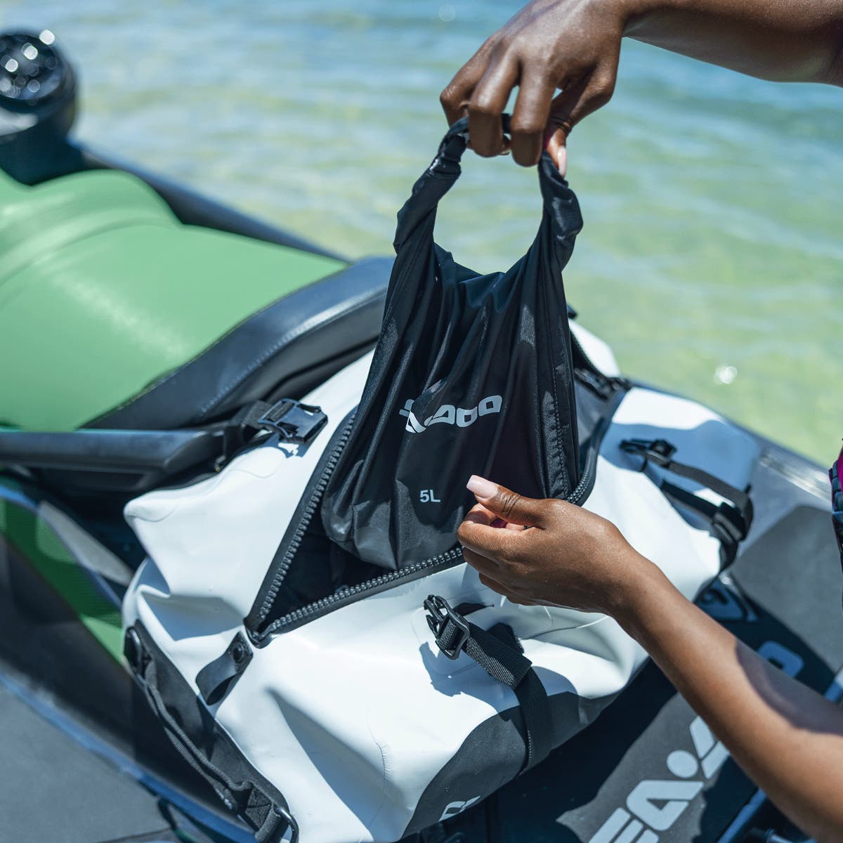 Sea-Doo Set of 3 Watertight Roll-Top Bag