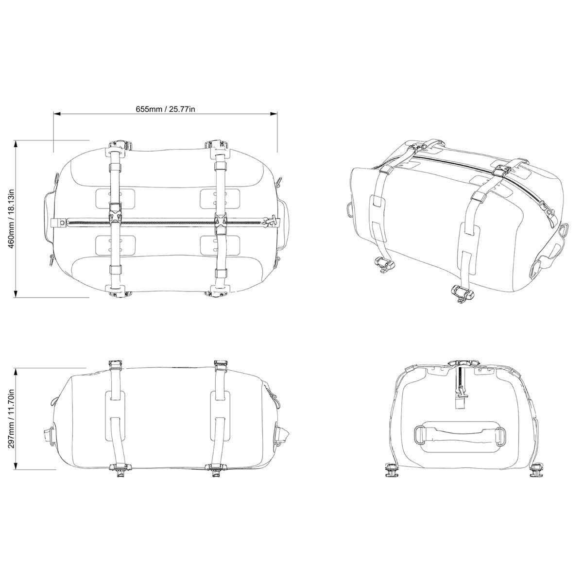 Sea-Doo LinQ Dry Bag | 50L