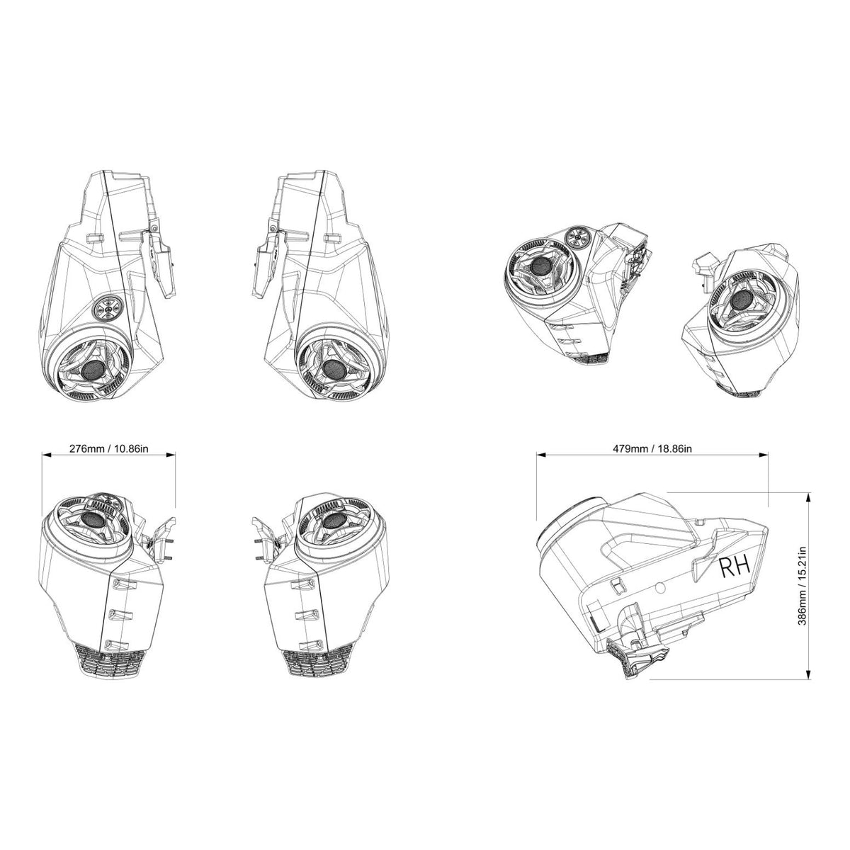 Sea-Doo 80W Platinum Audio System Kit