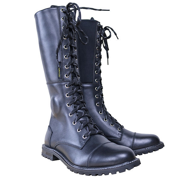 Helgrade Bottes en cuir Aniston pour femmes