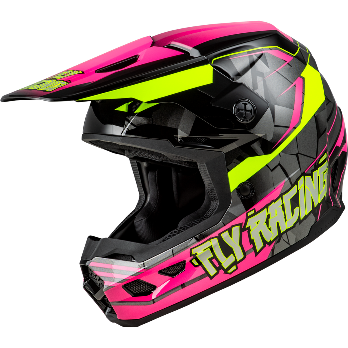 Casque Fly Racing Youth Kinetic Scorched