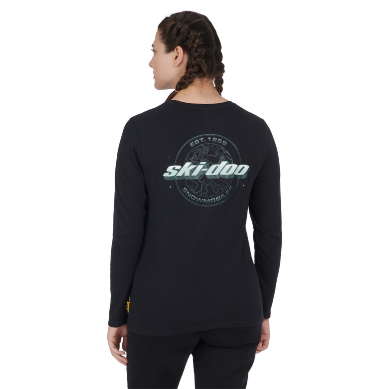 Ski-Doo Women&#39;s Printed LS Shirt
