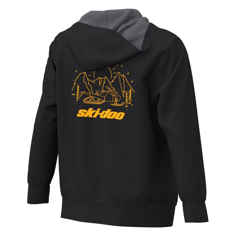 Ski-Doo Kid&#39;s Zip-Up Hoodie - 2024