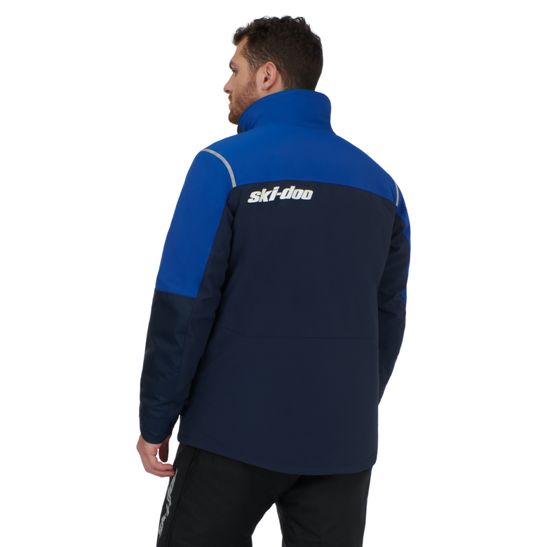 Navy sales ski jacket