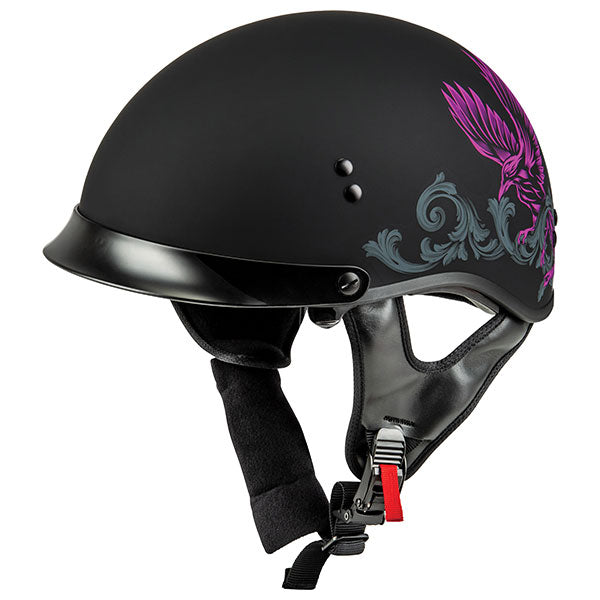 Gmax HH-65 Corvus Demi-casque entièrement habillé