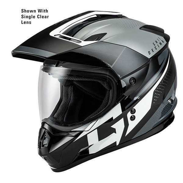 Gmax GM11 Decima Double Shield Snow Helmet