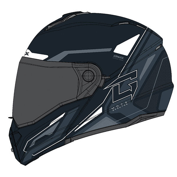 Gmax MD74 Spectre Helmet