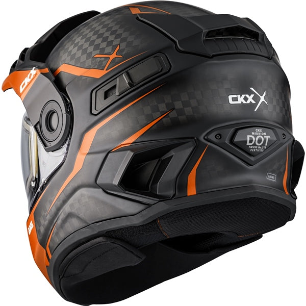 CKX Casque de neige Mission Fury à double lentille