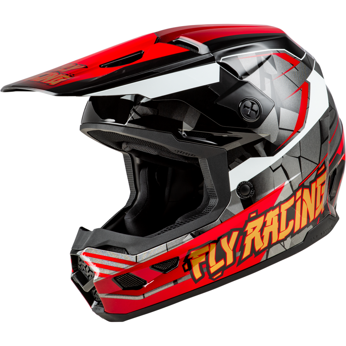 Casque Fly Racing Youth Kinetic Scorched