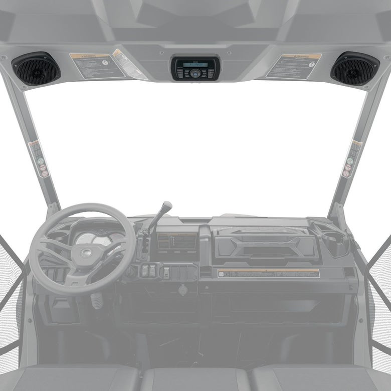Système audio avant Can-Am ｜ Defender, Defender MAX