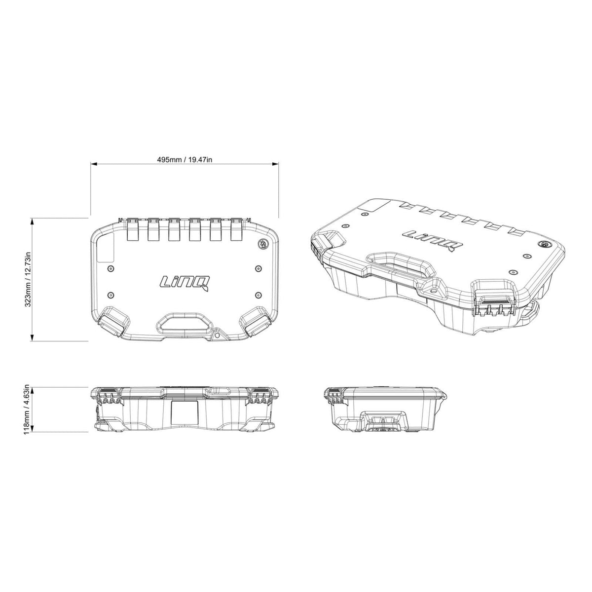 Coffre de chargement modulaire Can-Am LinQ (10 L) | Canyon