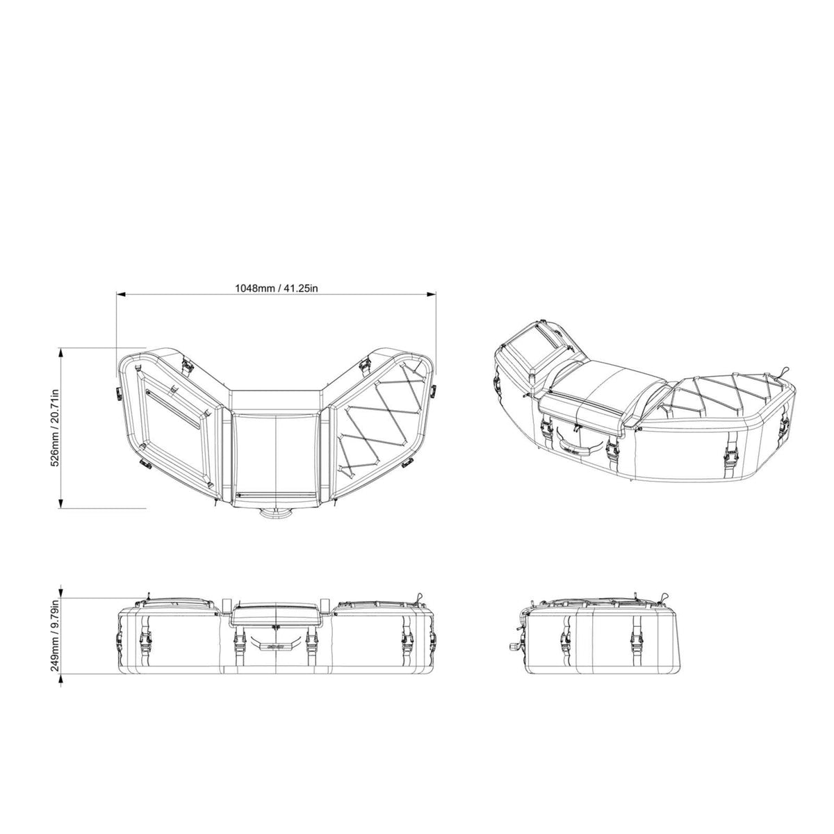 Sac de rangement souple Can-Am (70 L) | Canyon