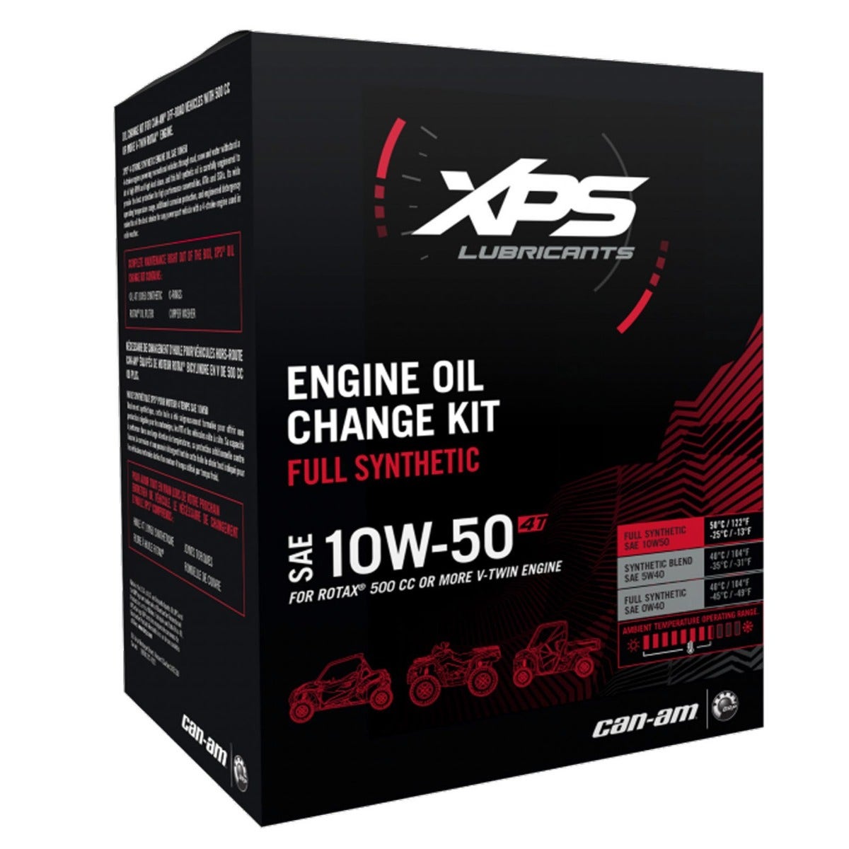 Can-Am Off Road XPS 4 Stroke Full Synthetic Engine Oil Change Kit | 500cc