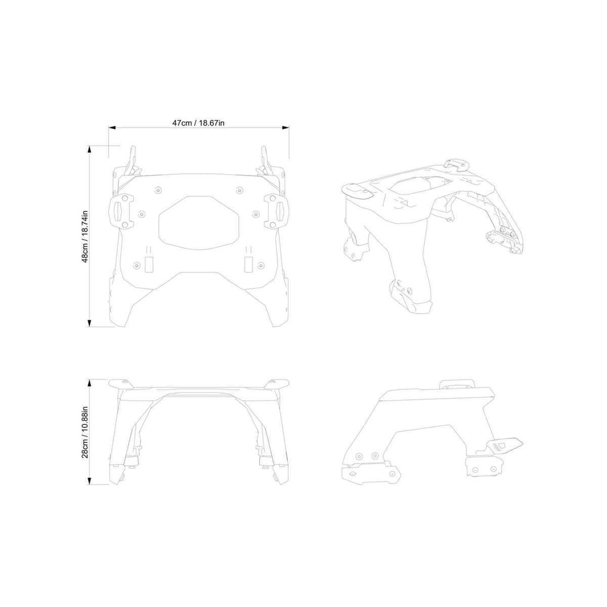 Lynx 1+1 Removable Rack