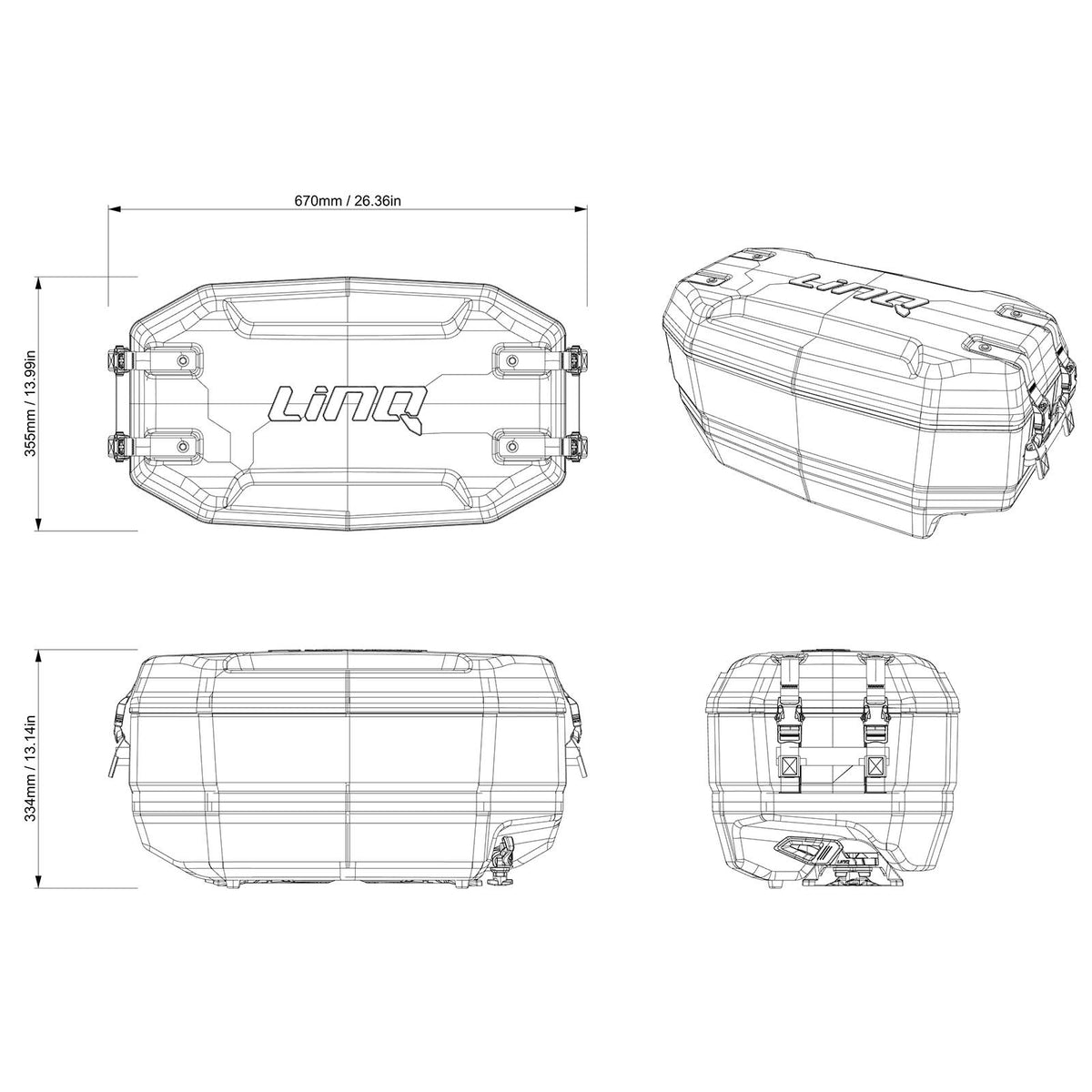 Sac utilitaire Lynx - 50 L