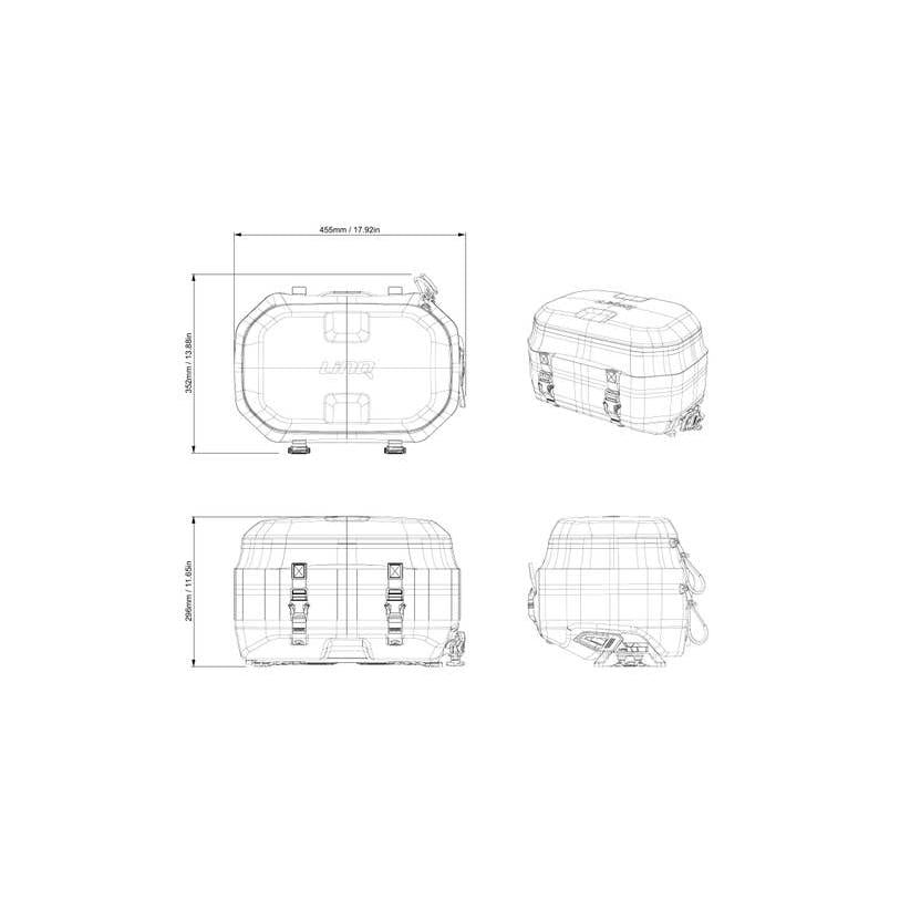 Ski-Doo LinQ Trail Pro Bag - 30L