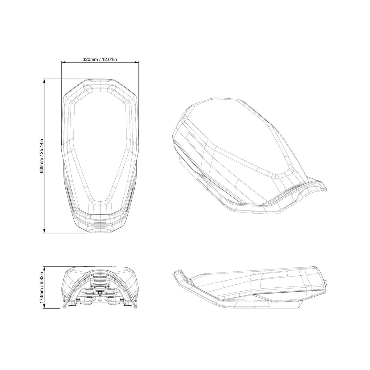 Ski-Doo Adjustable Seat | Low to Medium