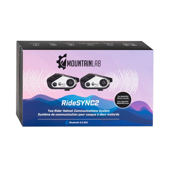 Mountain Lab RideSync2 Two Rider Helmet Communication System