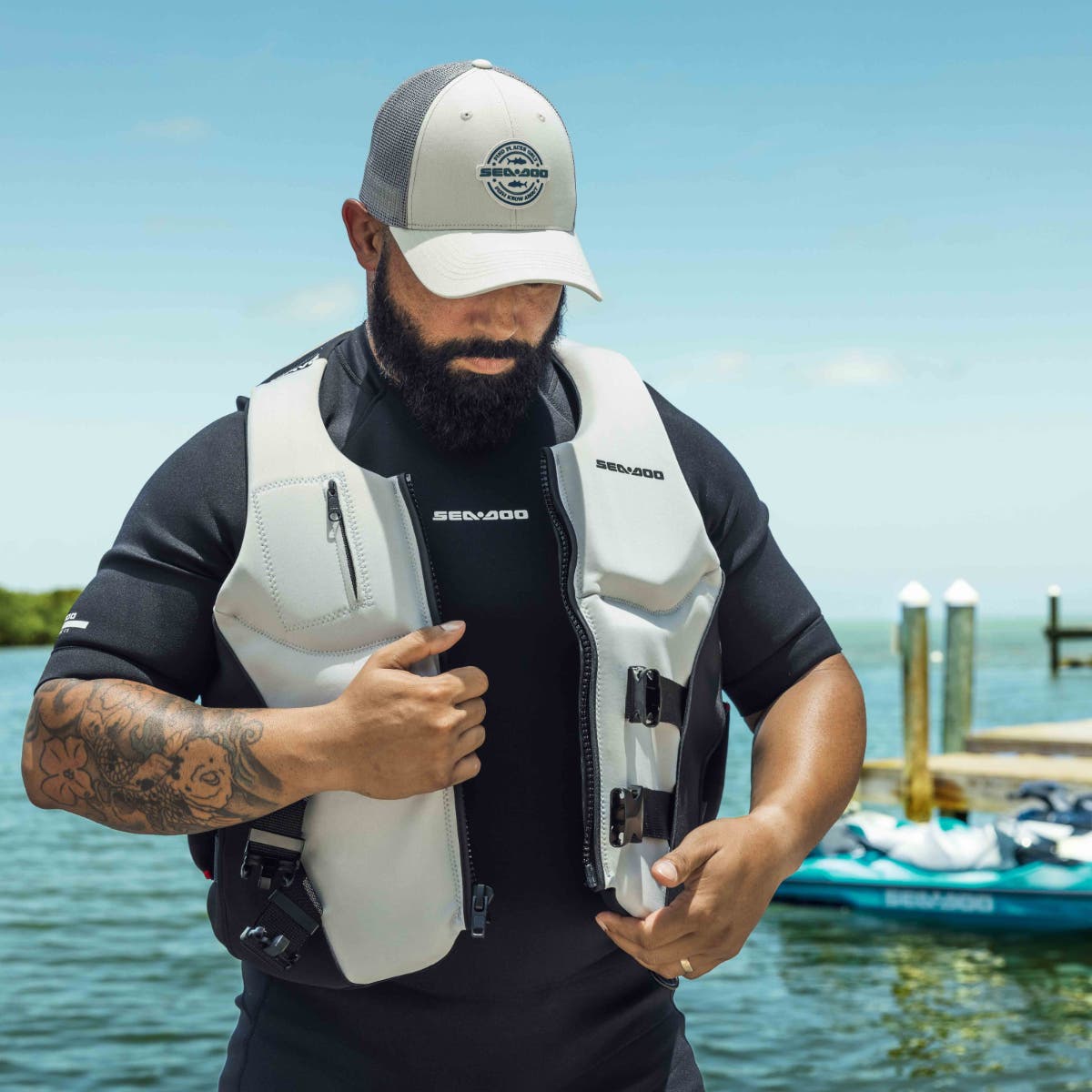 Sea-Doo Wave Grip Evogreen Life Jacket
