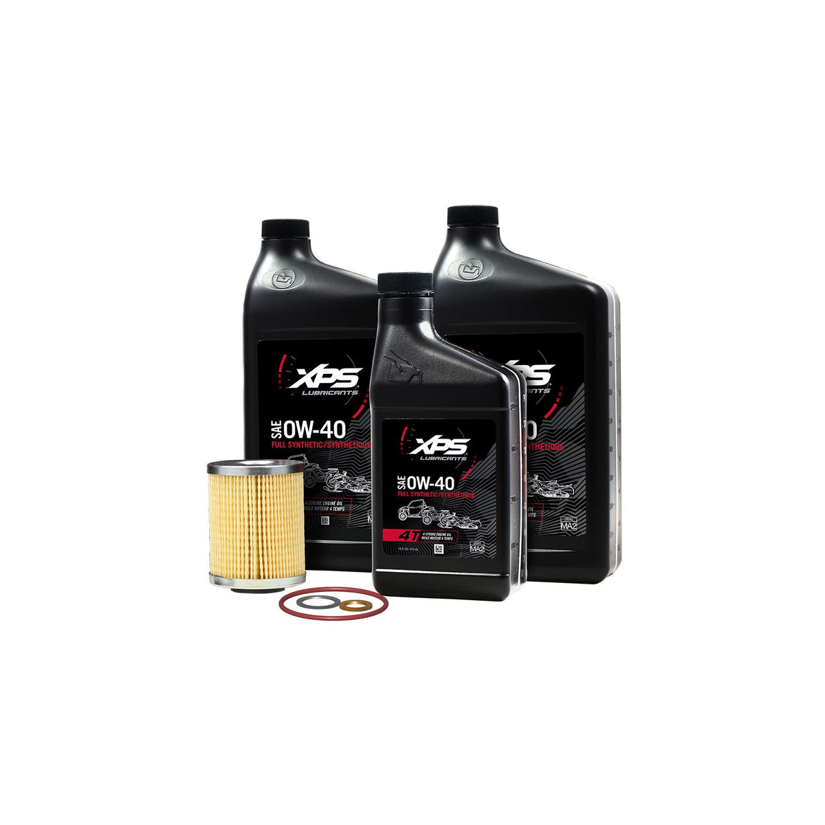 Can-Am Off Road XPS 4 Stroke Full Synthetic Engine Oil Change Kit | 500cc