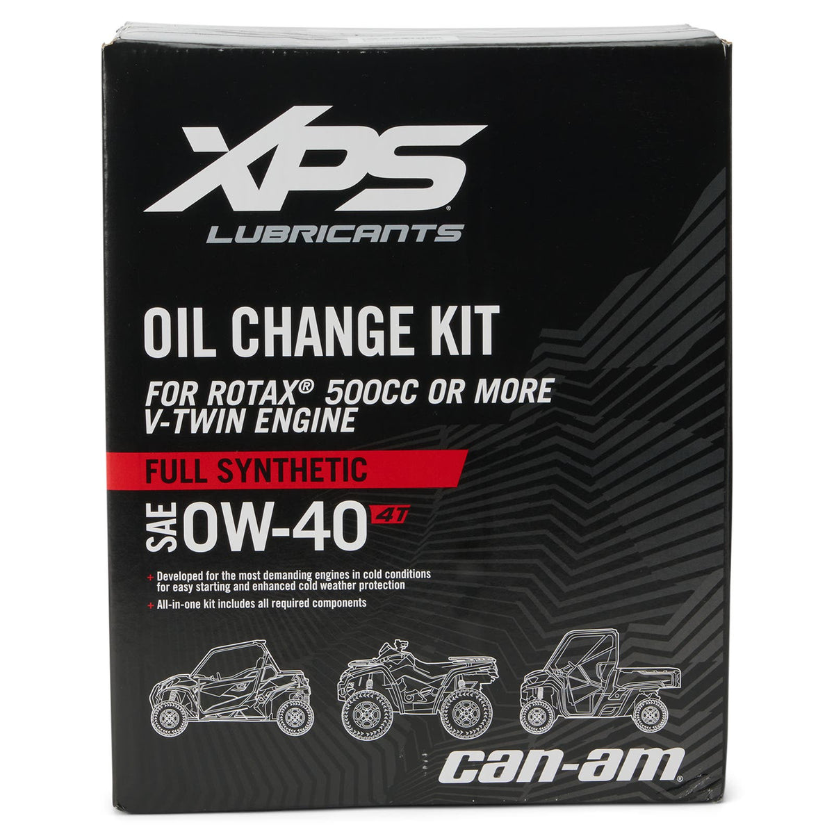 Can-Am Off Road XPS 4 Stroke Full Synthetic Engine Oil Change Kit | 500cc
