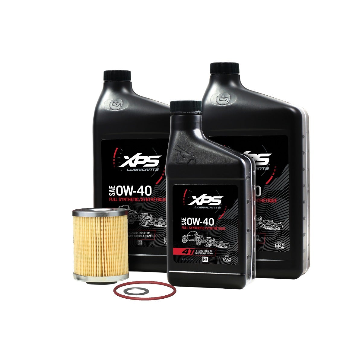 Can-Am Off Road XPS 4 Stroke Synthetic Engine Oil Change Kit | 650cc