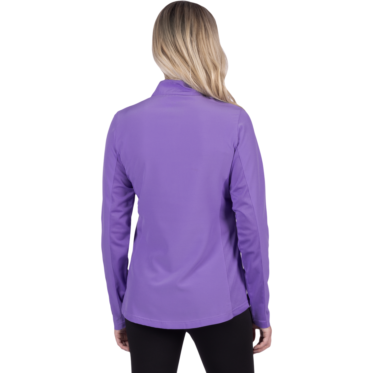 Chemise à manches longues FXR Breeze UPF pour femme avec fermeture éclair 1/4