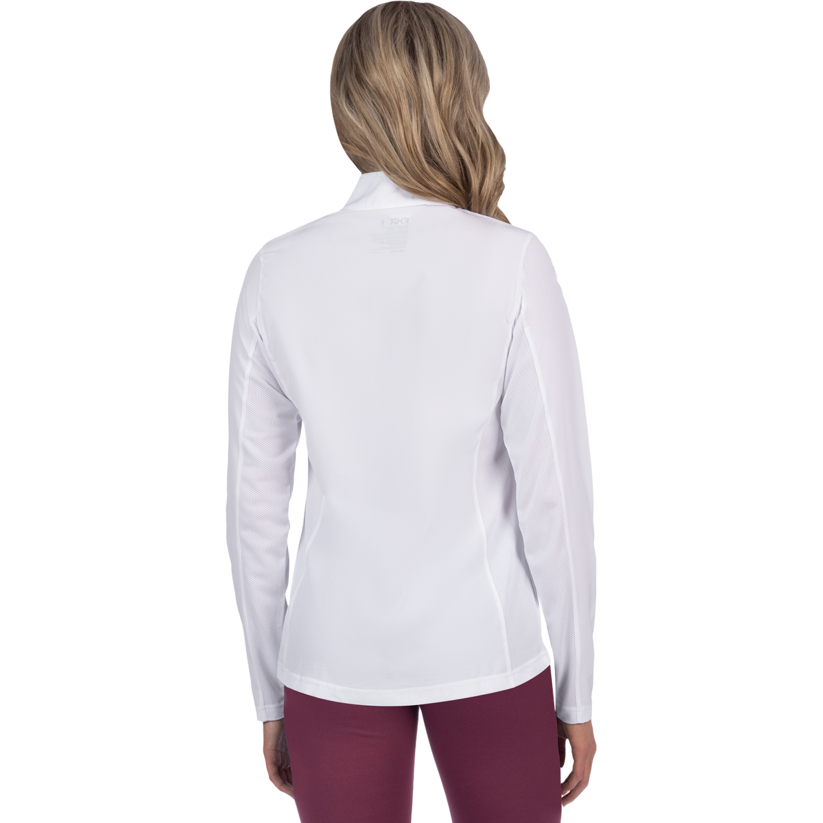 Chemise à manches longues FXR Breeze UPF pour femme avec fermeture éclair 1/4