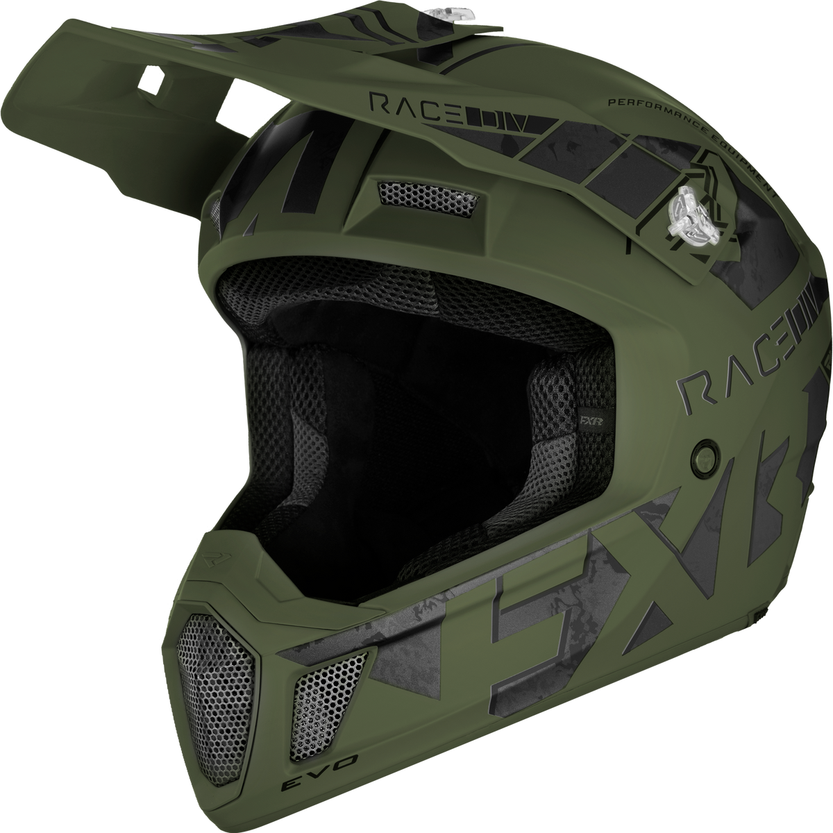 FXR Clutch Stealth Helmet