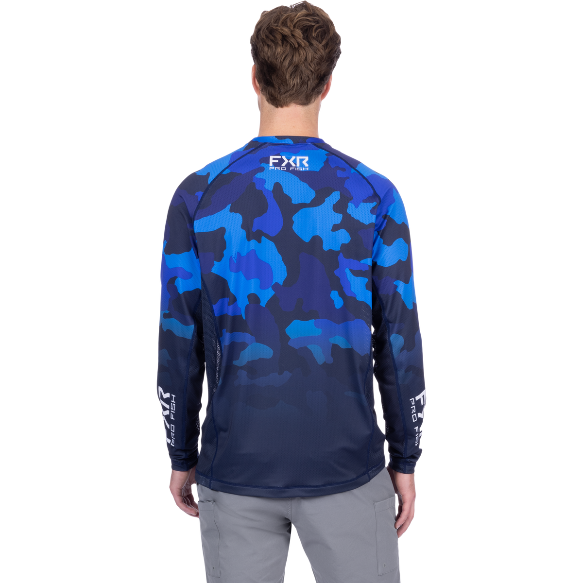 T-shirt à manches longues FXR Derby Camo Air UPF