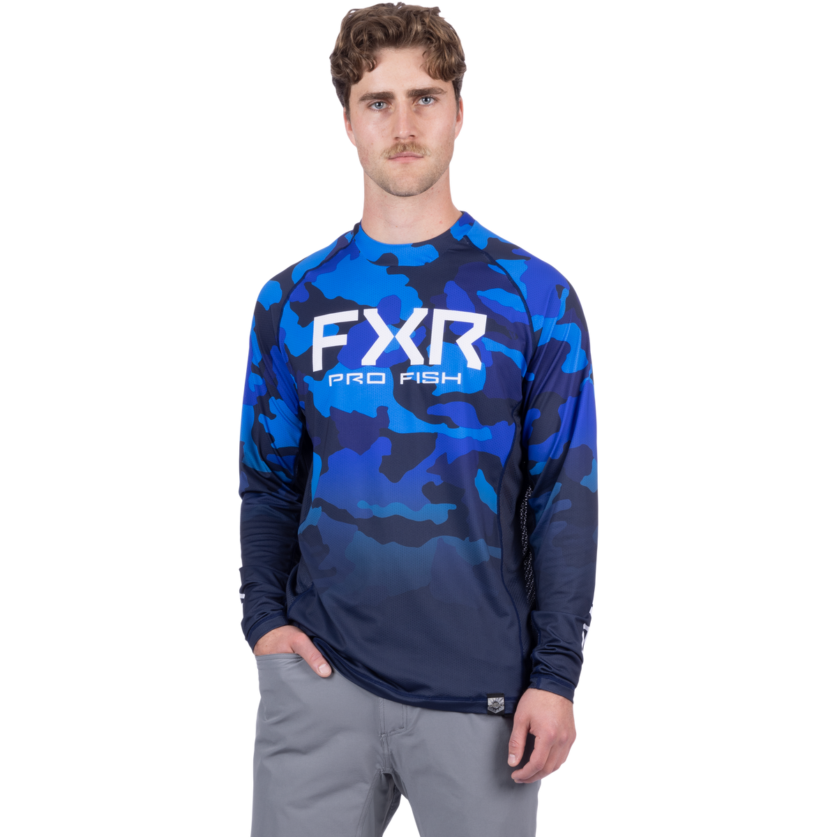 T-shirt à manches longues FXR Derby Camo Air UPF